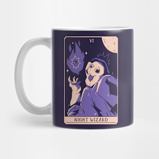 Spooky Tarot Card: The Night Wizard Mug